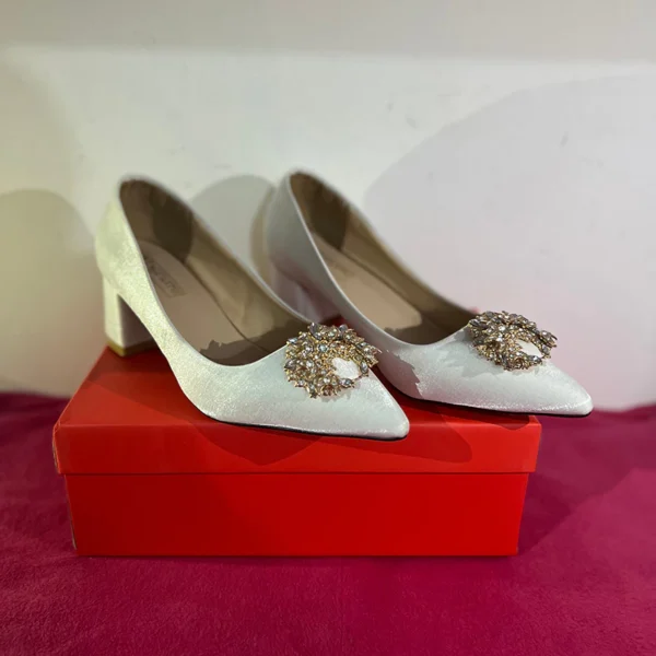 Bridal Rhinestone Stiletto Heels