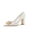 Bridal Satin Stiletto Heels