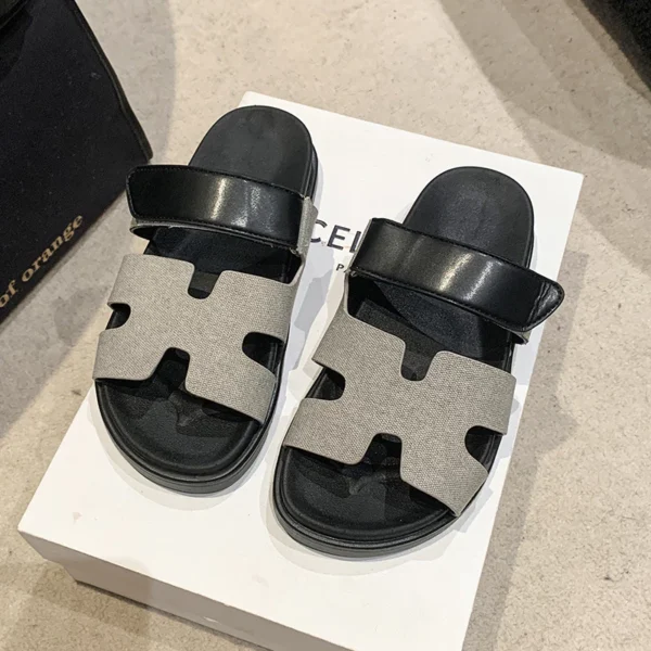 Velcro Platform Sandals