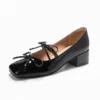 Mary Jane Bow Heels