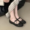 Round Toe Bow Flats