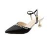 Satin Rhinestone Stiletto Bridal Heels