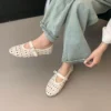 Breathable Mary Jane Flats