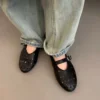 Breathable Mary Jane Flats