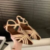 Hollow Breathable Roman Heels
