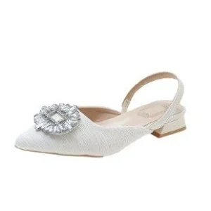 Pointed Toe Low Heels